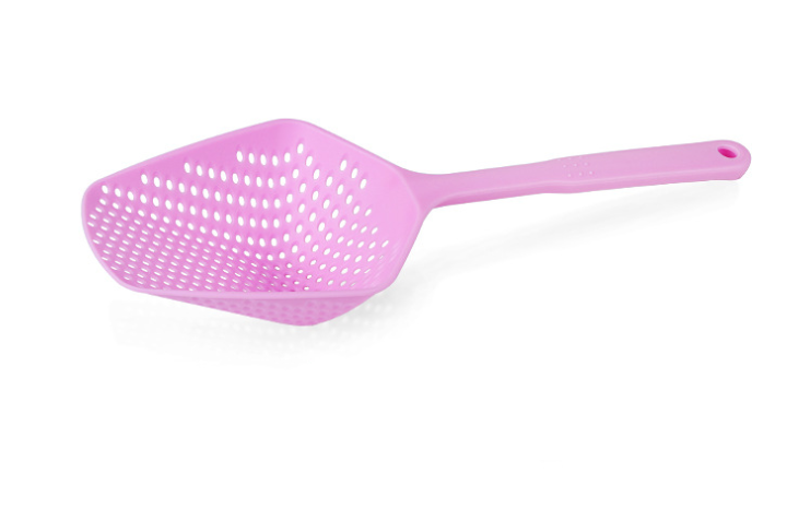 Large Kitchen Scoop Shovel–Nylon Plastic Food Scoop for Ice, Drainage & Serving (Multi-Purpose Kitchen Tool)