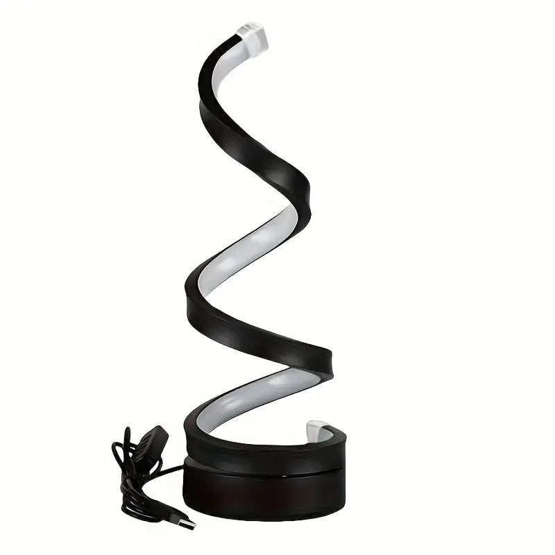 Modern Circle LED Bedside Lamp–Minimalist USB Dimmable Table Lamp for Bedroom Décor
