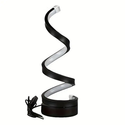 Modern Circle LED Bedside Lamp–Minimalist USB Dimmable Table Lamp for Bedroom Décor