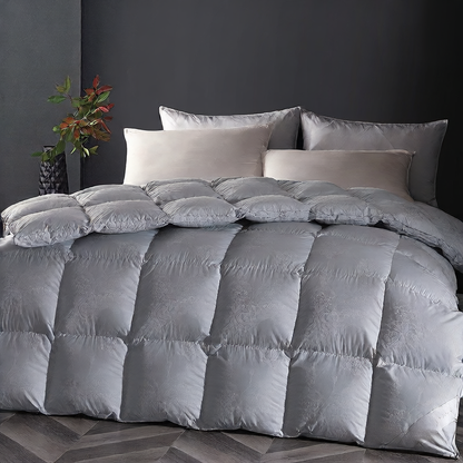 Luxury Collection Goose Down Quilt–Premium Quality All-Season Cotton Doona