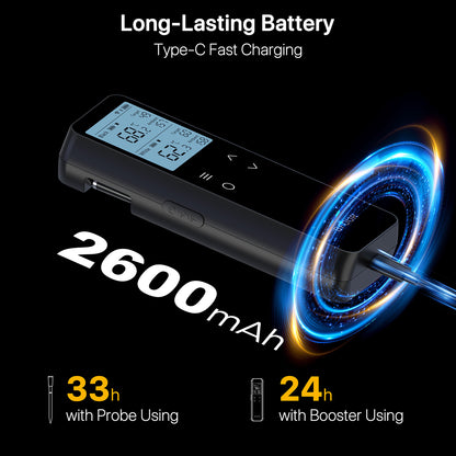 Smart Wireless Meat Thermometer–WiFi & Bluetooth BBQ Temperature Probe
