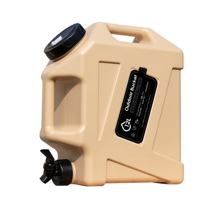 Portable Camping Water Tank with Faucet–Large Capacity Food-Grade Water Storage Container