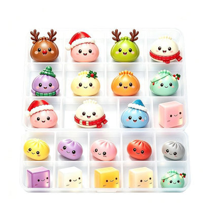 Christmas Advent Calendar Blind Box - 24 Day Squishy Sensory Countdown Gift