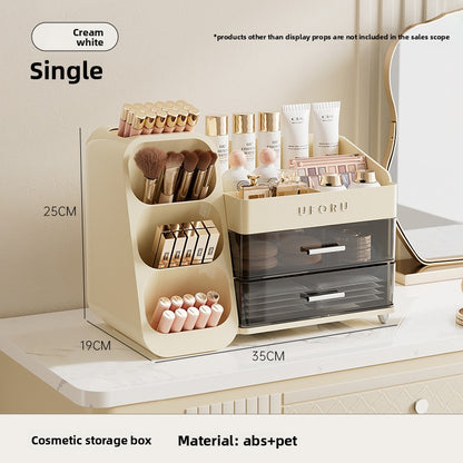 Luxury Makeup Organiser Box–Large Capacity Cosmetic Storage Case With Drawers