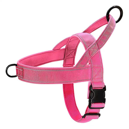 Military Tactical Dog Harness–Heavy-Duty Adjustable No-Pull Pet Vest