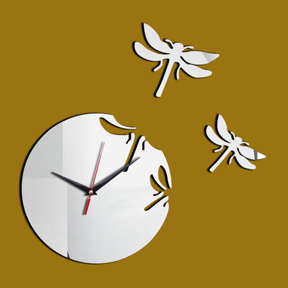DIY Acrylic Wall Clock–Modern Mirror Wall Art Timepiece for Home Décor