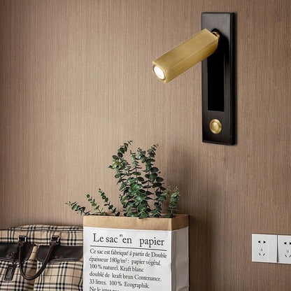 Rotating LED Wall Reading Light–Adjustable Bedside Wall Lamp for Bedroom, Study & Hotel