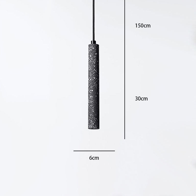 Nordic Terrazzo Pendant Light - Modern Cement & Marble LED Hanging Lamp