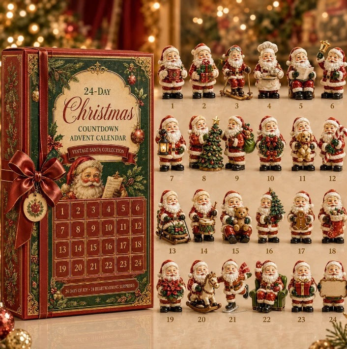 Christmas Acrylic Decorations Blind Box - 3mm Festive Santa, Gnome & Snowman Collectible Ornaments