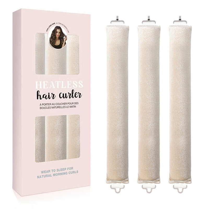 Heatless Curling Rod Set–Overnight Hair Curling Kit For Soft Natural Waves