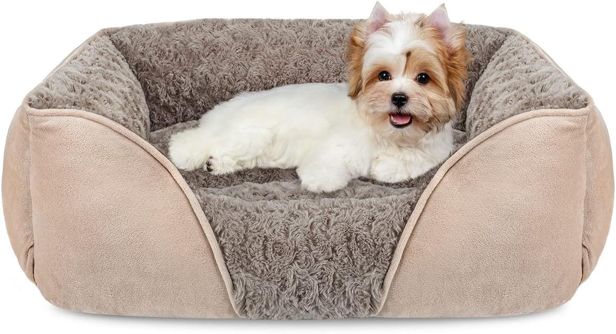 Luxury Plush Pet Bed–Washable Calming Dog & Cat Bed For All Sizes