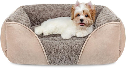 Luxury Plush Pet Bed–Washable Calming Dog & Cat Bed For All Sizes