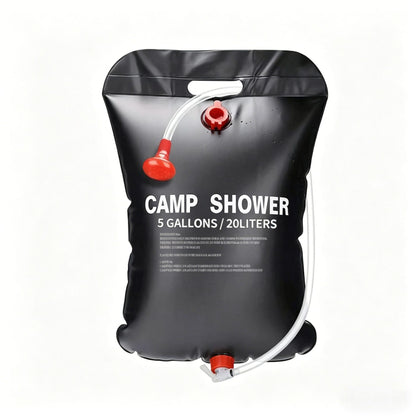 20L Solar Camping Shower Bag–Portable Outdoor Solar Heated Shower