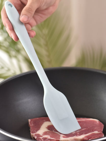 4-Piece Silicone Baking Tools Set–Spatula, Scraper & Oil Brush, Non-Stick Heat Resistant Kitchen Utensils