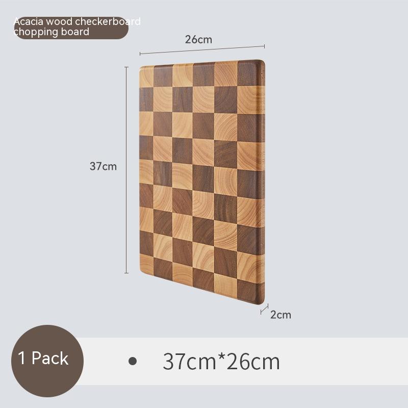 Mango Acacia Wooden Chopping Board–Modern Kitchen Cutting Board for Food Prep & Serving
