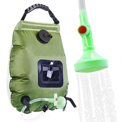 20L Solar Camping Shower Bag–Portable Outdoor Solar Heated Shower
