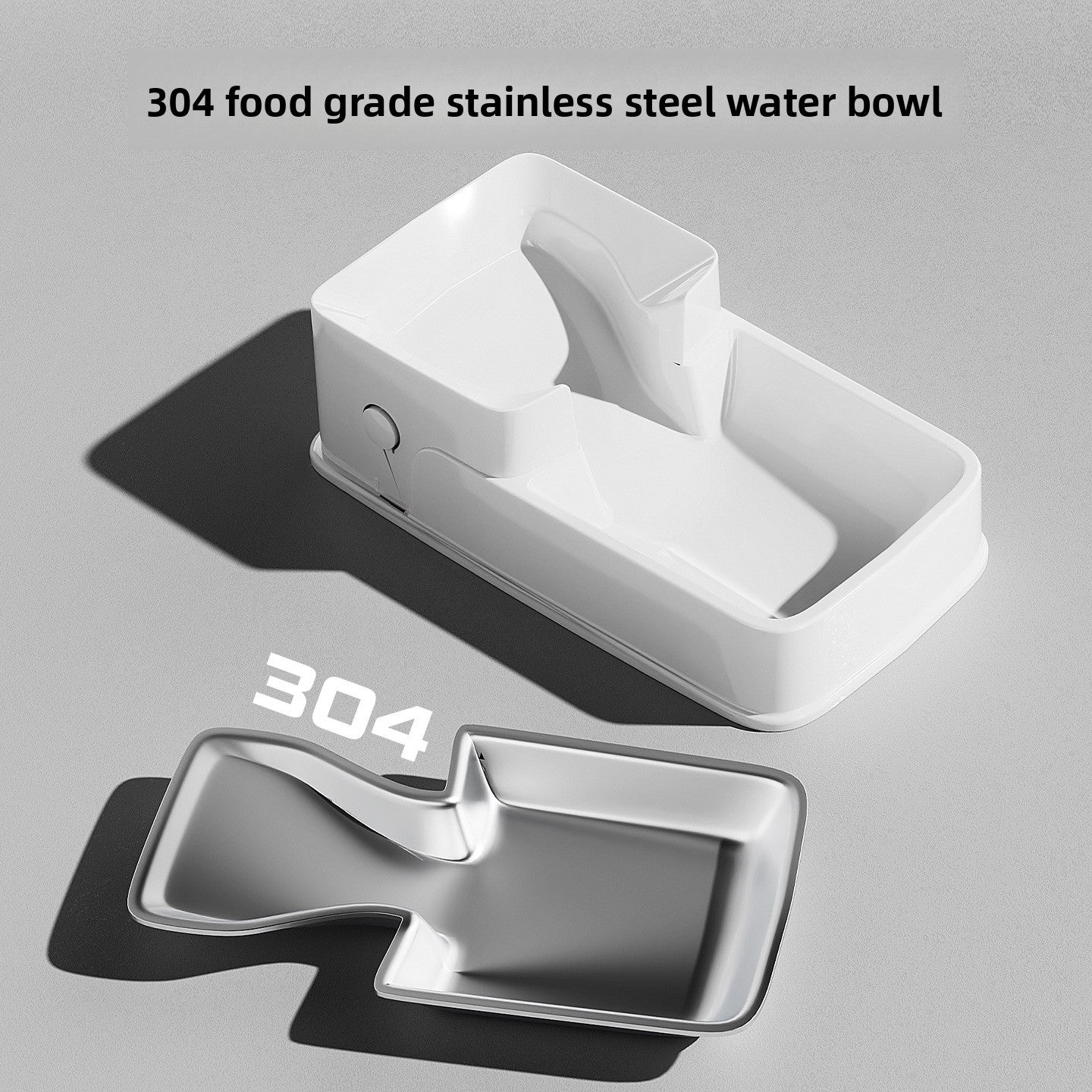 Automatic Pet Feeder & Water Dispenser–3.5L Gravity Food & Water Station For Dogs & Cats