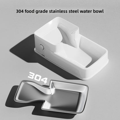 Automatic Pet Feeder & Water Dispenser–3.5L Gravity Food & Water Station For Dogs & Cats