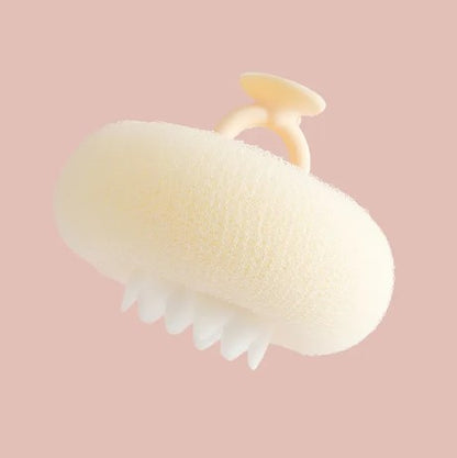 Bath Ball Shower Sponge-Exfoliating Mesh Loofah Body Scrubber-Soft Foaming Shower Puff for Bathroom