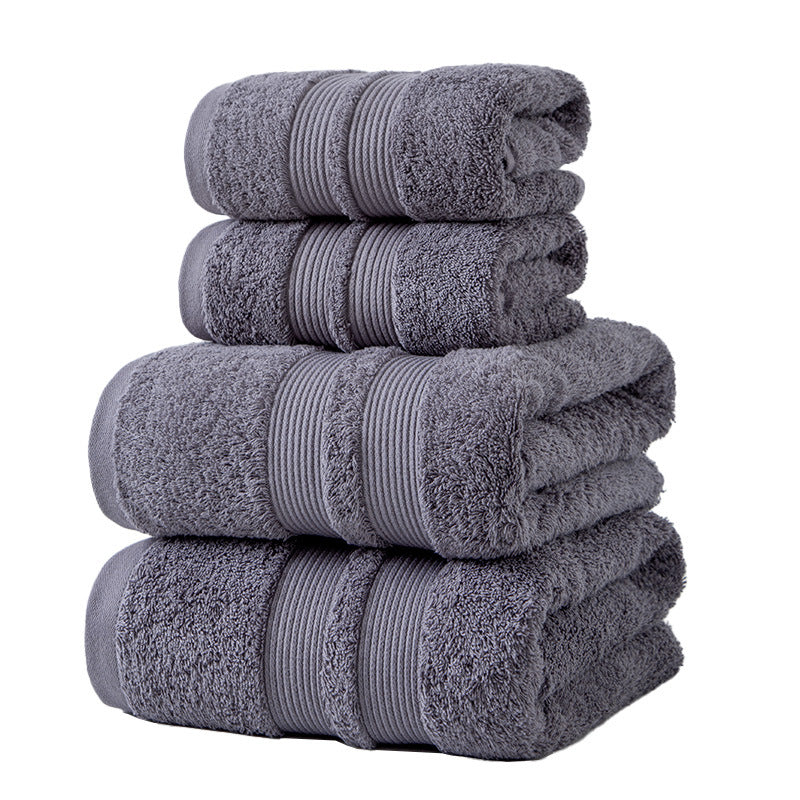 Luxury 6-Piece Cotton Towel Set – Soft & Ultra Absorbent Bathroom Towels