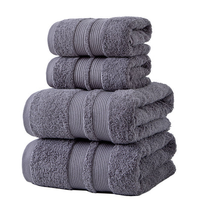 Luxury 6-Piece Cotton Towel Set – Soft & Ultra Absorbent Bathroom Towels