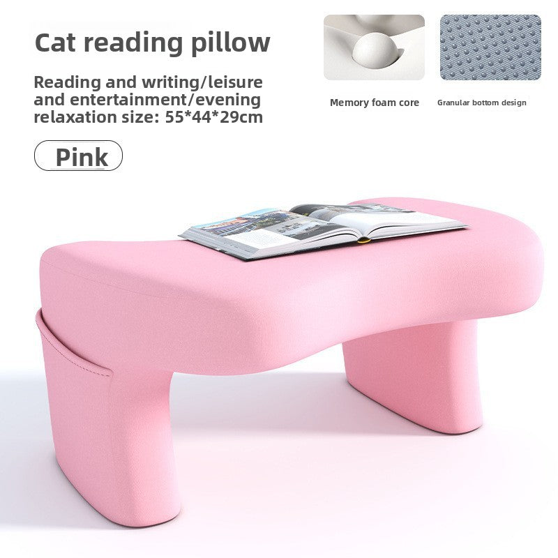 Memory Foam Reading Pillow - Ergonomic Cushion
