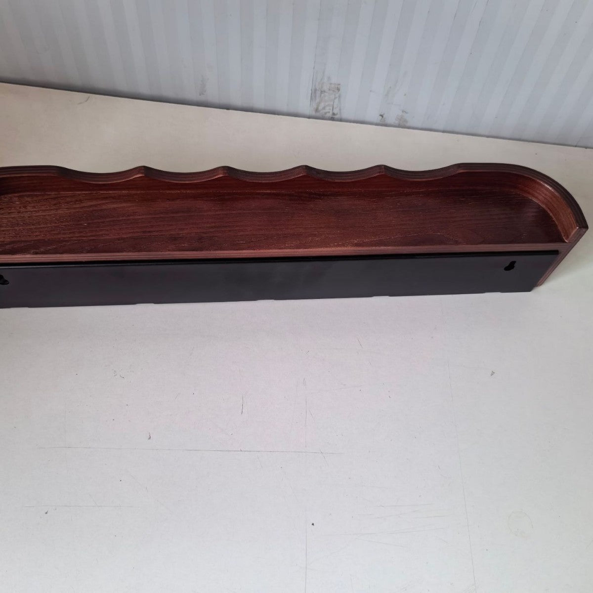 Solid Wood Wall Mounted Coat Rack - Modern Wooden Entryway Hooks for Coats, Bags & Accessories