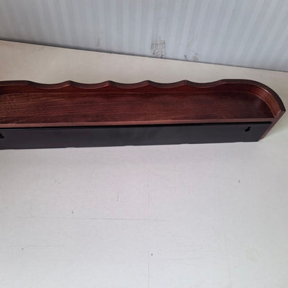 Solid Wood Wall Mounted Coat Rack - Modern Wooden Entryway Hooks for Coats, Bags & Accessories