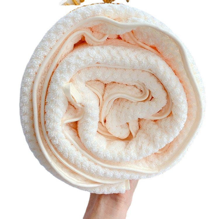 Soft Cotton Bath Towel 70x140cm-Quick Dry Absorbent Bathroom Towel-Lightweight Luxury Towels for Home & Beach