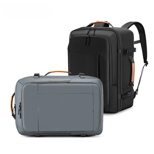 Expandable Travel Backpack–Waterproof 16-Inch Laptop Backpack for Business, Travel & Outdoor Adventures