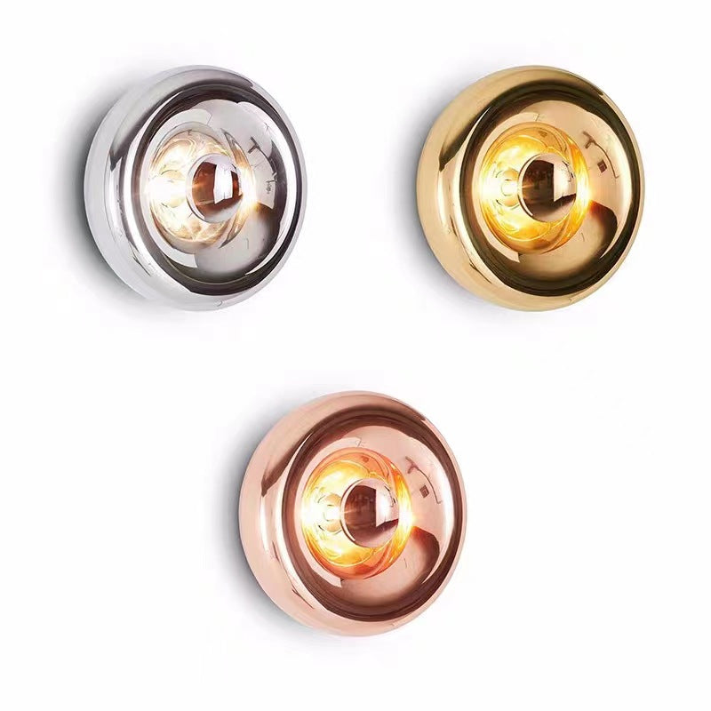 Modern Glass LED Wall Light - Luxury Bedside & Living Room Wall Sconce
