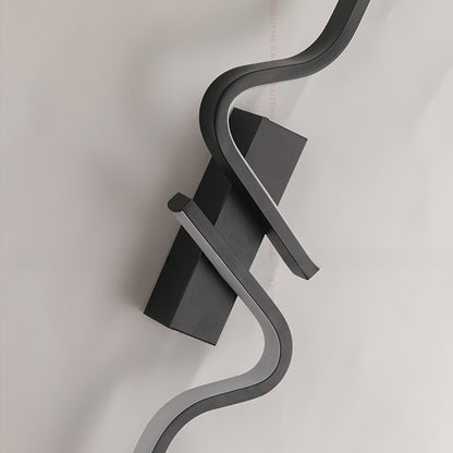 Modern Wave LED Wall Light–Minimalist Aluminium Wall Sconce