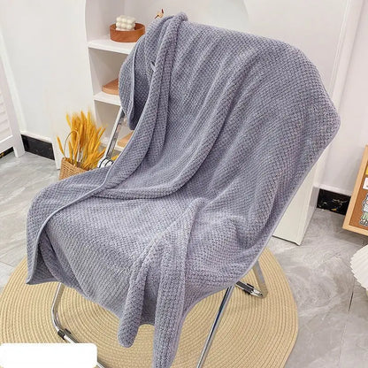 Soft Cotton Bath Towel 70x140cm-Quick Dry Absorbent Bathroom Towel-Lightweight Luxury Towels for Home & Beach