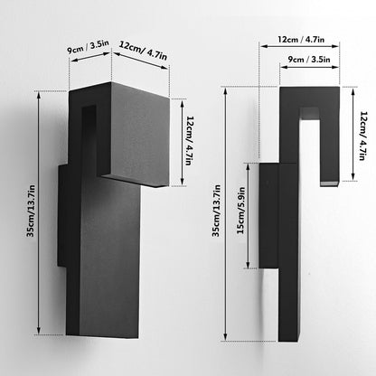 Modern IP65 LED Outdoor Wall Light–Waterproof Aluminium Exterior Wall Lamp