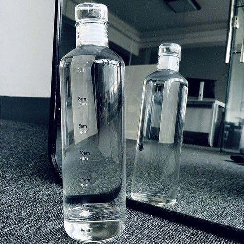 500ml Sports Water Bottle–Leakproof PC Plastic Water Bottle for Gym, Travel & Everyday Use