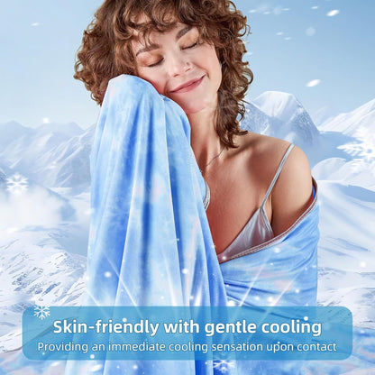 Cooling Blanket–Ultra-Light Breathable Summer Blanket