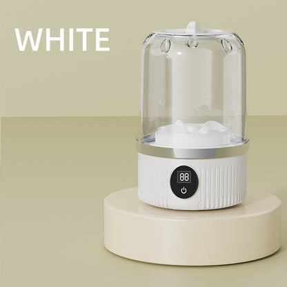 Portable Mini Washing Machine-Wireless Automatic Laundry Washer for Underwear & Socks-Compact Travel Washer for Delicates