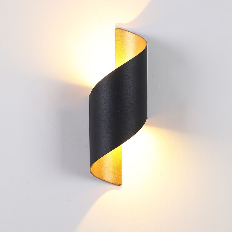 Modern Waterproof Outdoor Wall Lamp–Contemporary LED Up & Down Wall Light