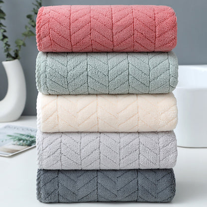 Coral Velvet Hand Towel 35x75cm-Ultra Soft Quick Dry Absorbent Towel-Luxury Bathroom Face & Hand Towel