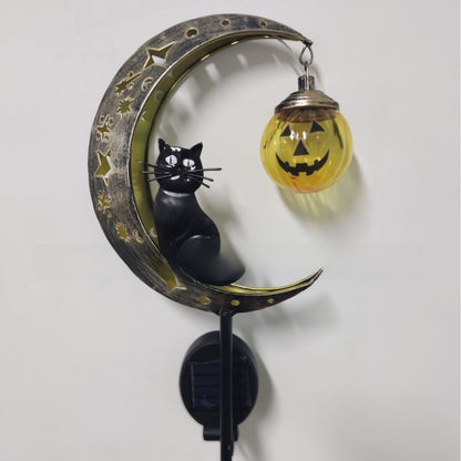 Halloween Garden Stake Light – Metal LED Outdoor Decoration