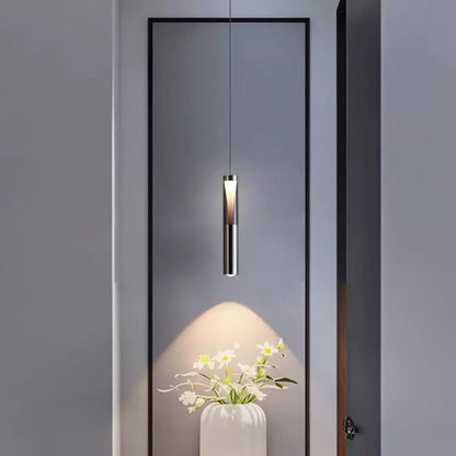 Modern Adjustable LED Pendant Light - Minimalist Single Head Hanging Ceiling Lamp