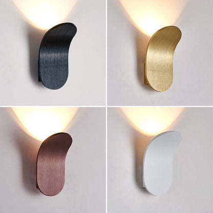 Scandinavian Wall Light - Modern Minimalist Aluminium & Iron Bedside Wall Lamp