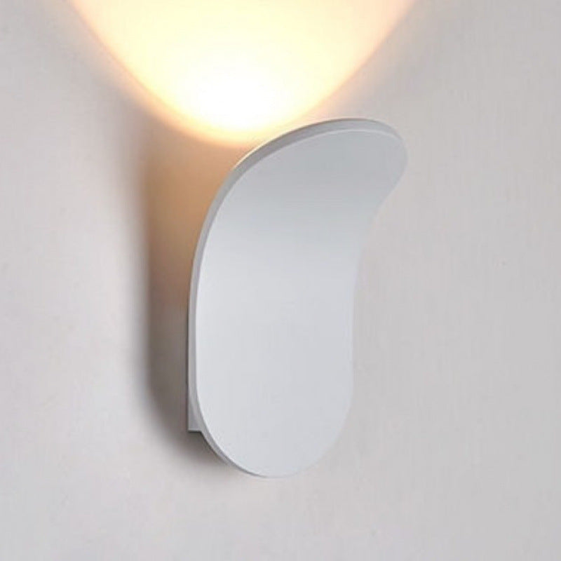 Scandinavian Wall Light - Modern Minimalist Aluminium & Iron Bedside Wall Lamp