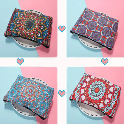 Vintage PU Cosmetic Bag–Waterproof Travel Makeup Organiser & Toiletry Storage Case
