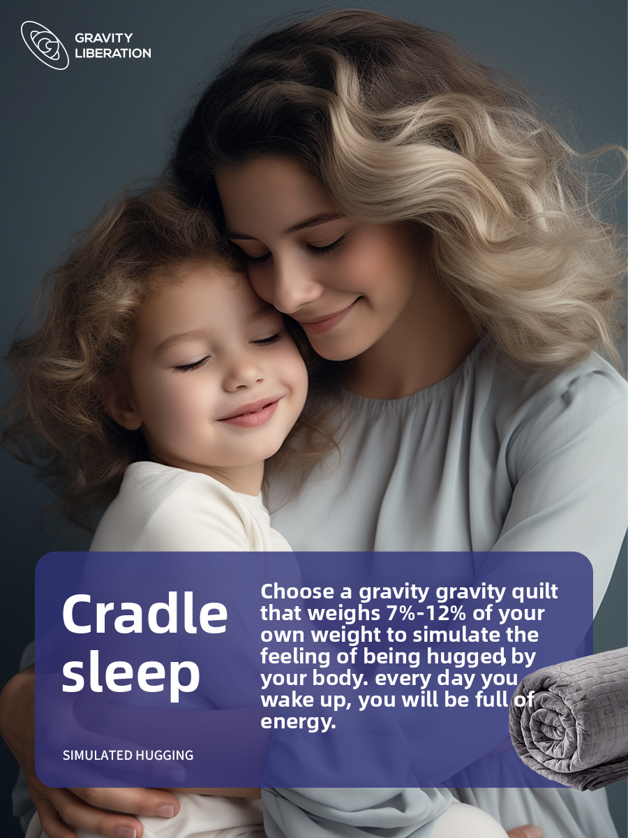 Premium Weighted Blanket–Ultra Soft Fleece Gravity Blanket for Deep, Restful Sleep