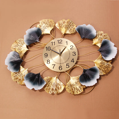 Nordic Modern Wall Clock - Large 75cm Minimalist Metal Quartz Decorative Clock