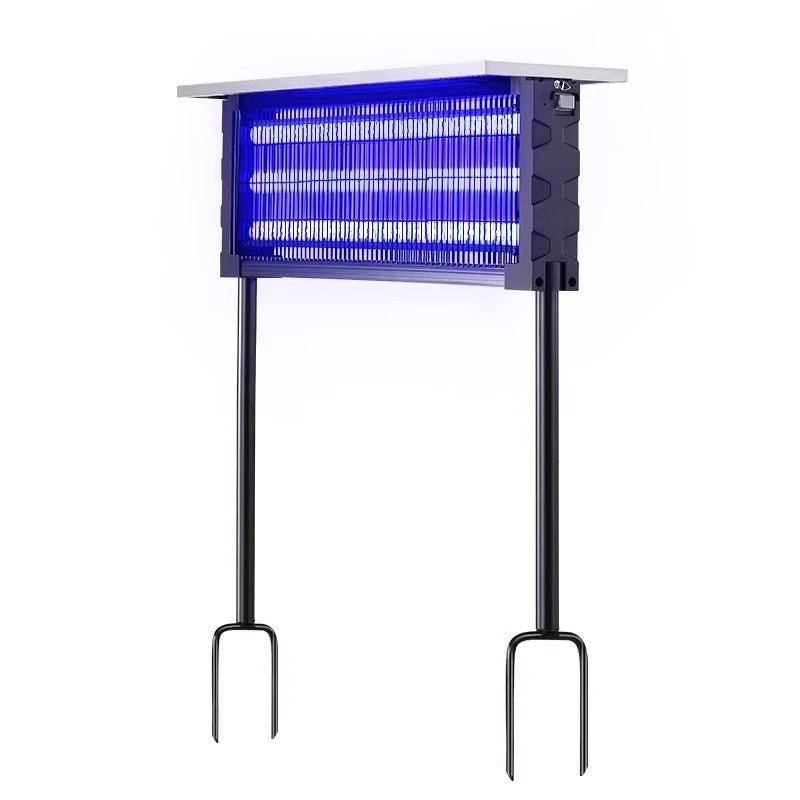 Solar Mosquito Killer Lamp - Outdoor Insect Zapper with Wall & Ground Mounting