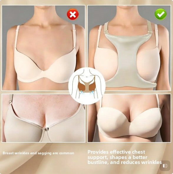 Side Sleeping Breast Support Pillow - Contoured Comfort Pillow for Women