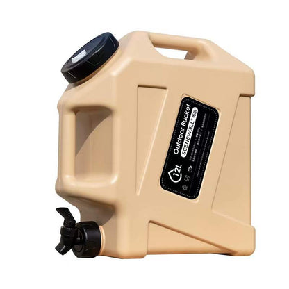 Portable Camping Water Tank with Faucet–Large Capacity Food-Grade Water Storage Container