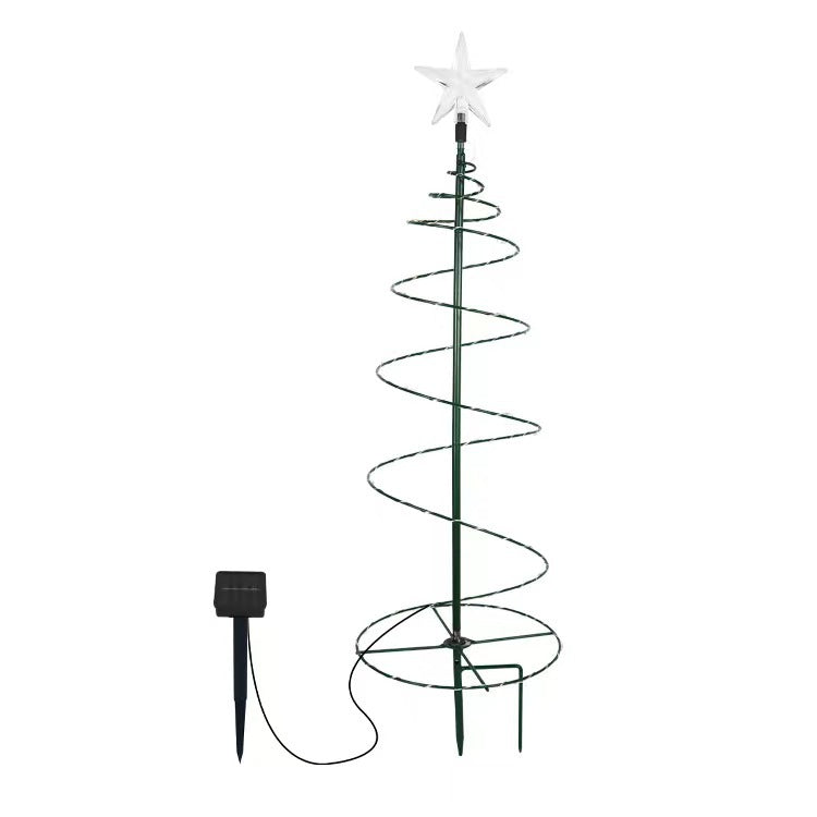 Solar LED Christmas Tree Light - IP65 Waterproof Outdoor Christmas Garden Decoration
